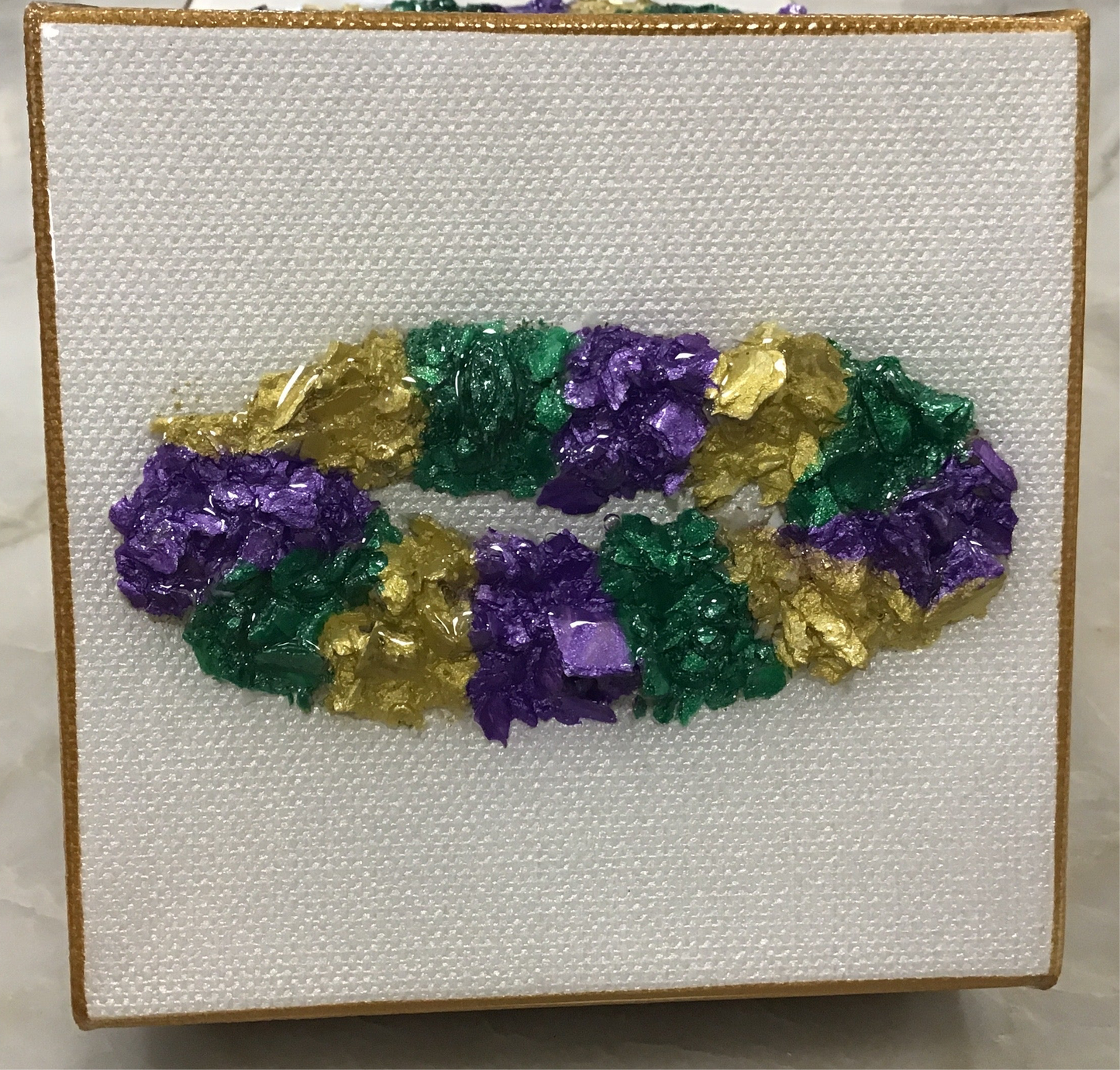 JPNA 4x4 Crushed Oyster King Cake