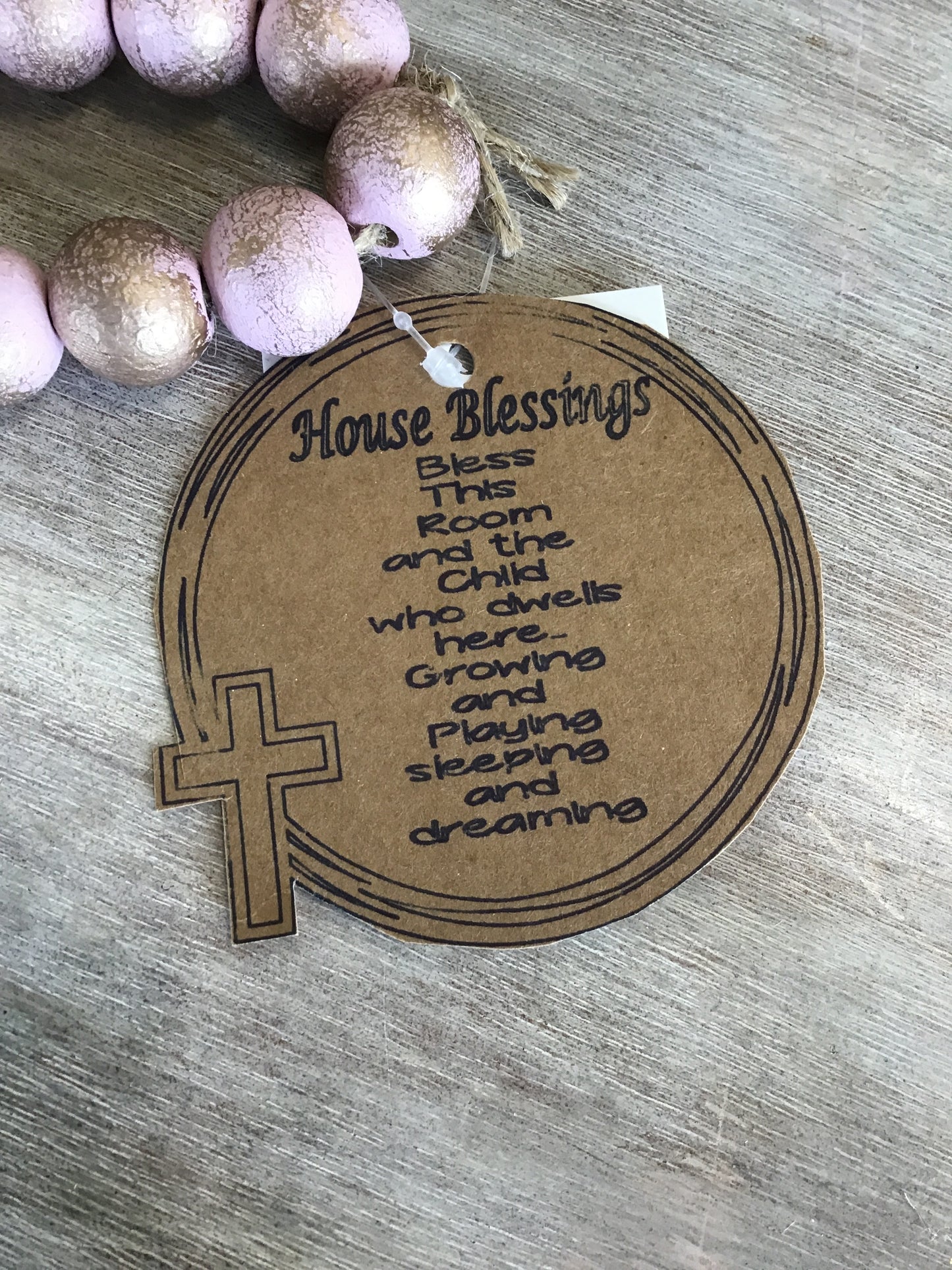 Baby Pink Blessing Beads