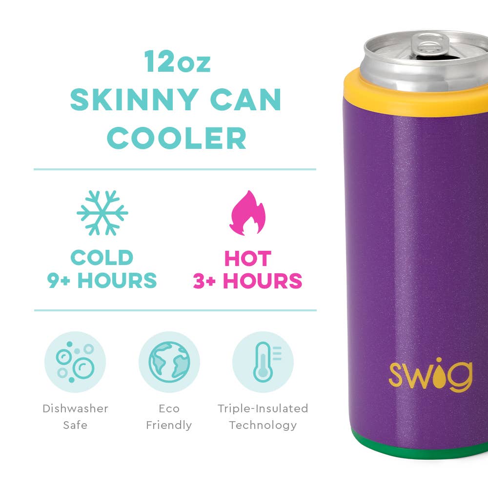 Pardi Gras Skinny Can Cooler (12oz)