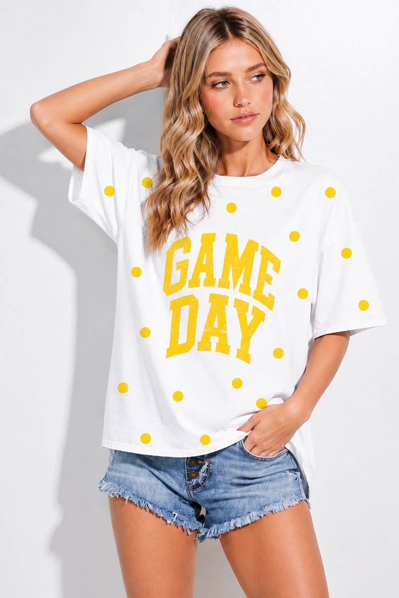 Gameday Print Top