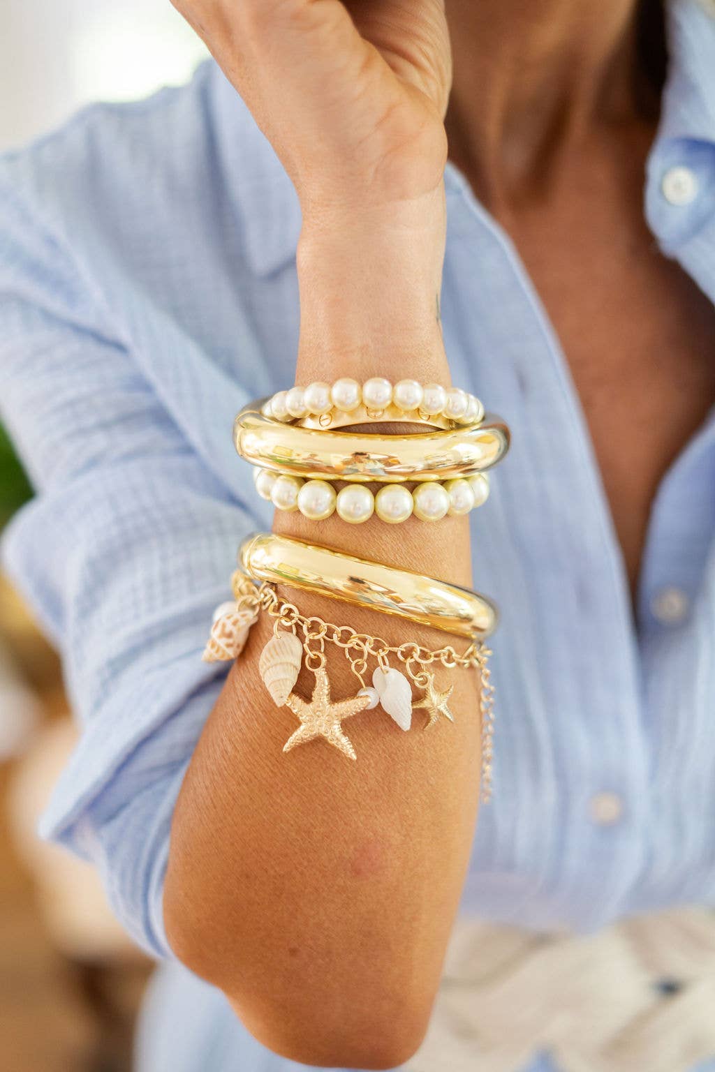 Krickett Pearl Bracelet Stack - Meeghan Mullin Bracelet