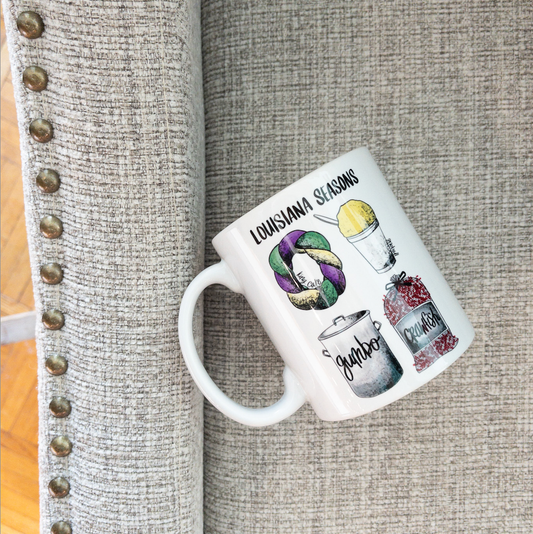 Louisiana Seasons Coffee Mug