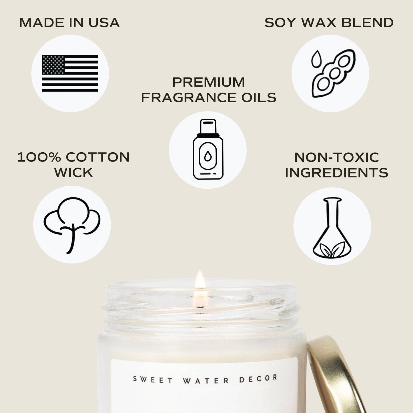 Congrats! 9 oz Soy Candle