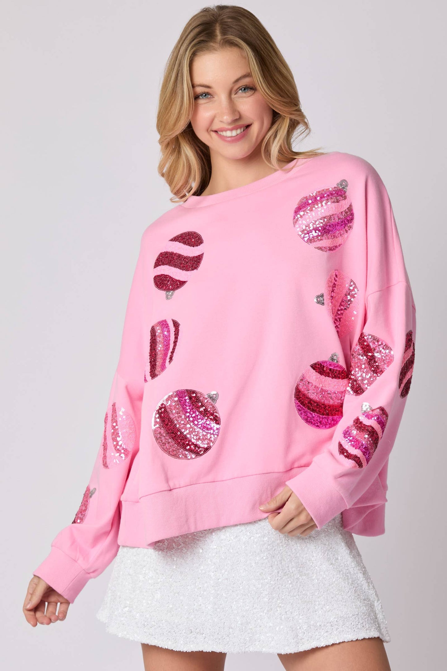 Embroidery Oversized Sweatshirts