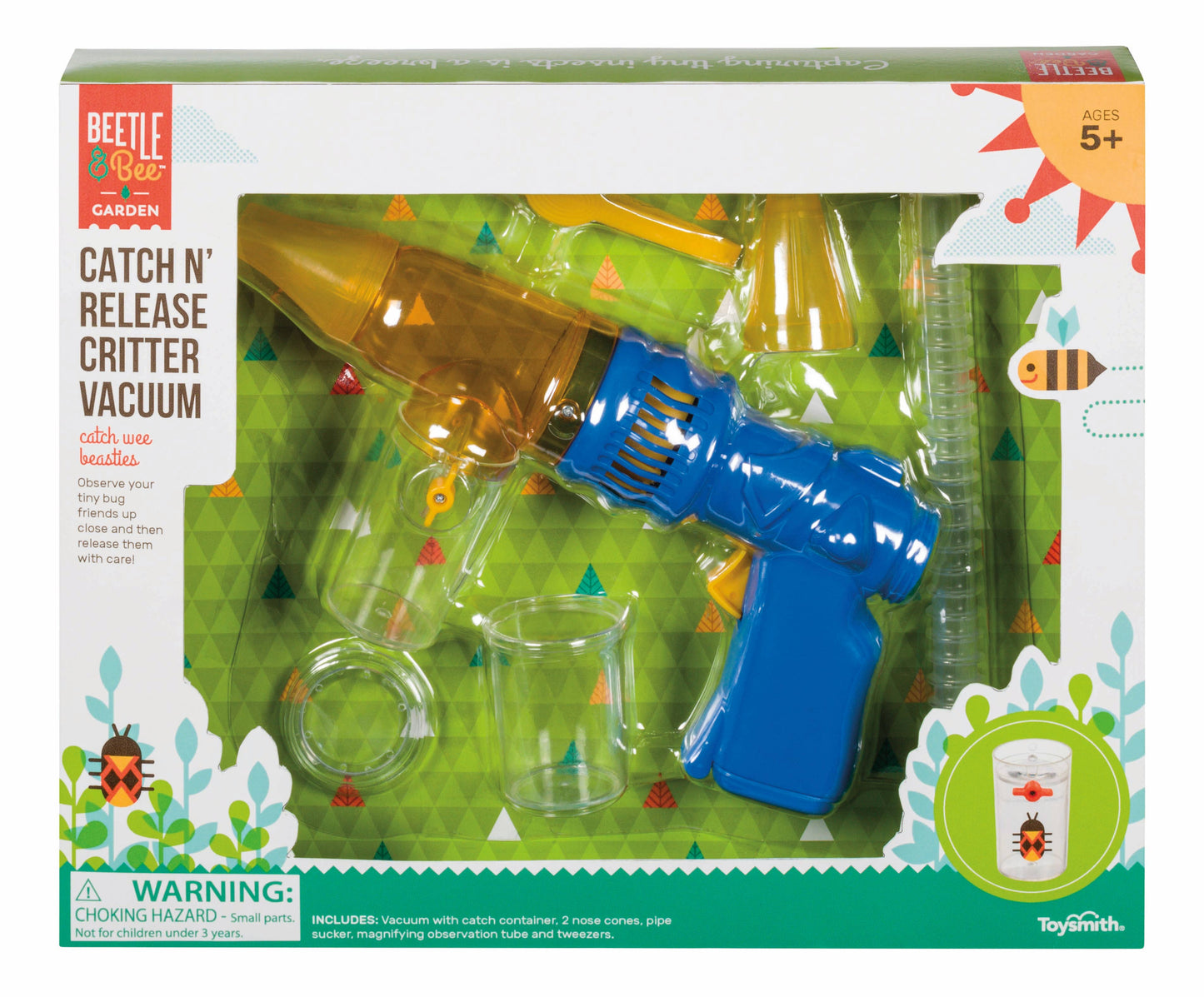 Beetle & Bee Bug Vacuum Set for Outdoor Play