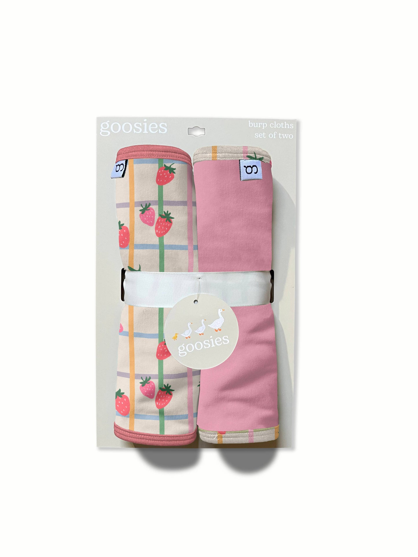 Berry Patch (Strawberries) Burp Cloth Set