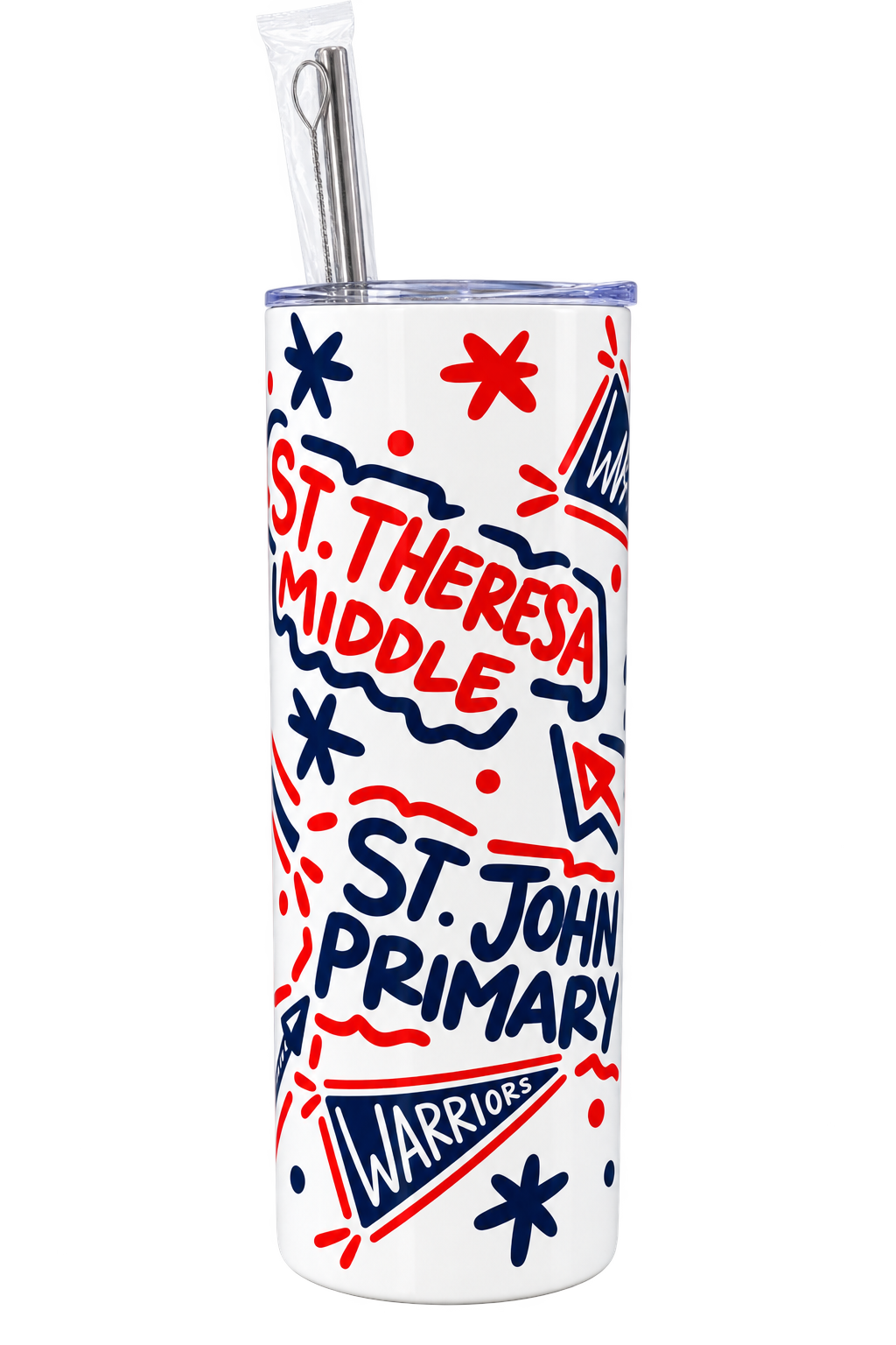 St. John Primary/St. Theresa Middle School Stainless Steel Tumbler