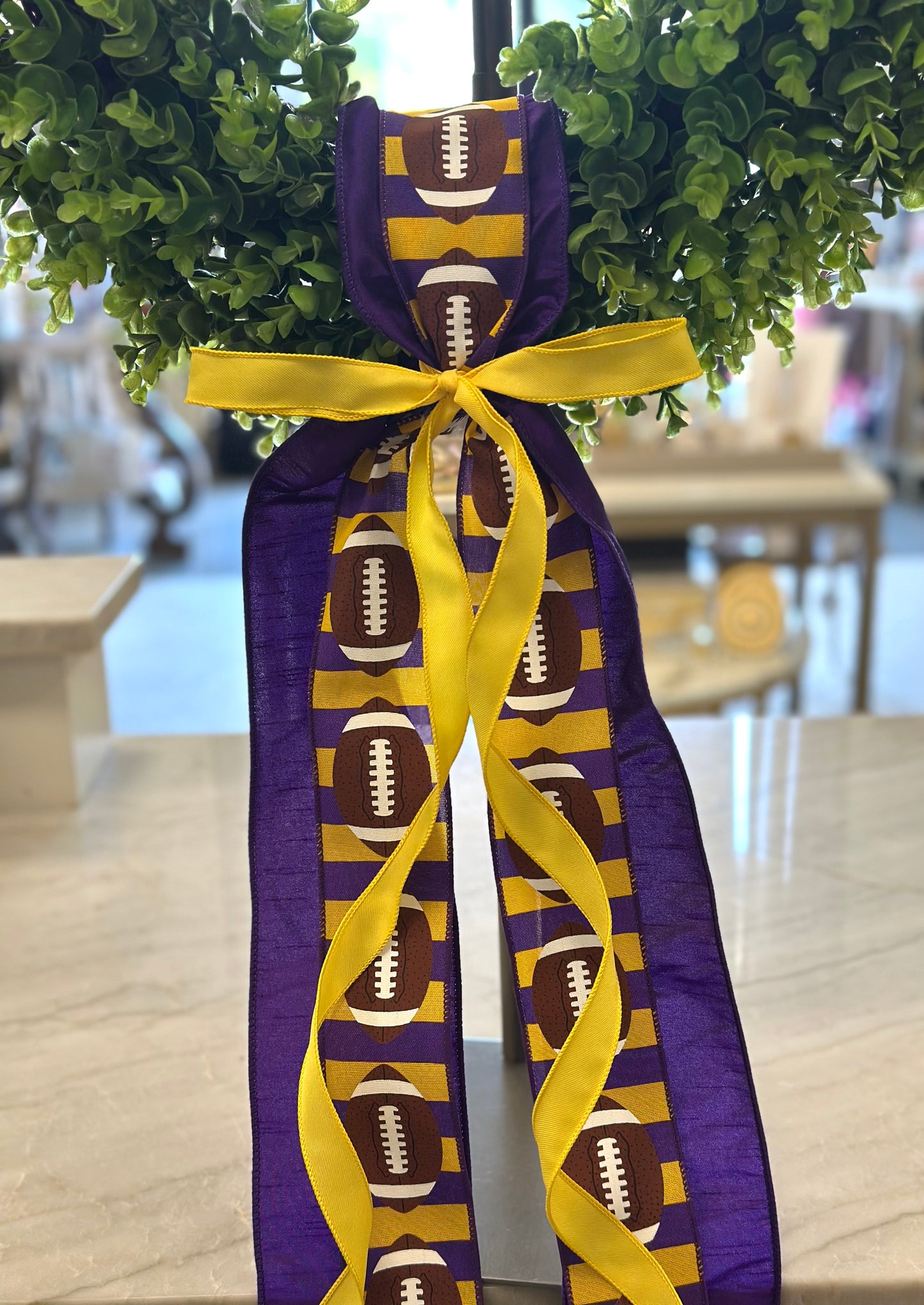 Wreath Sash - LSU