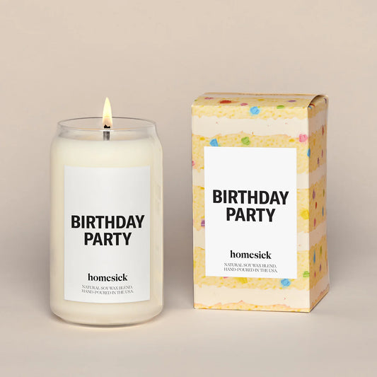 Homesick Candle Birthday Party