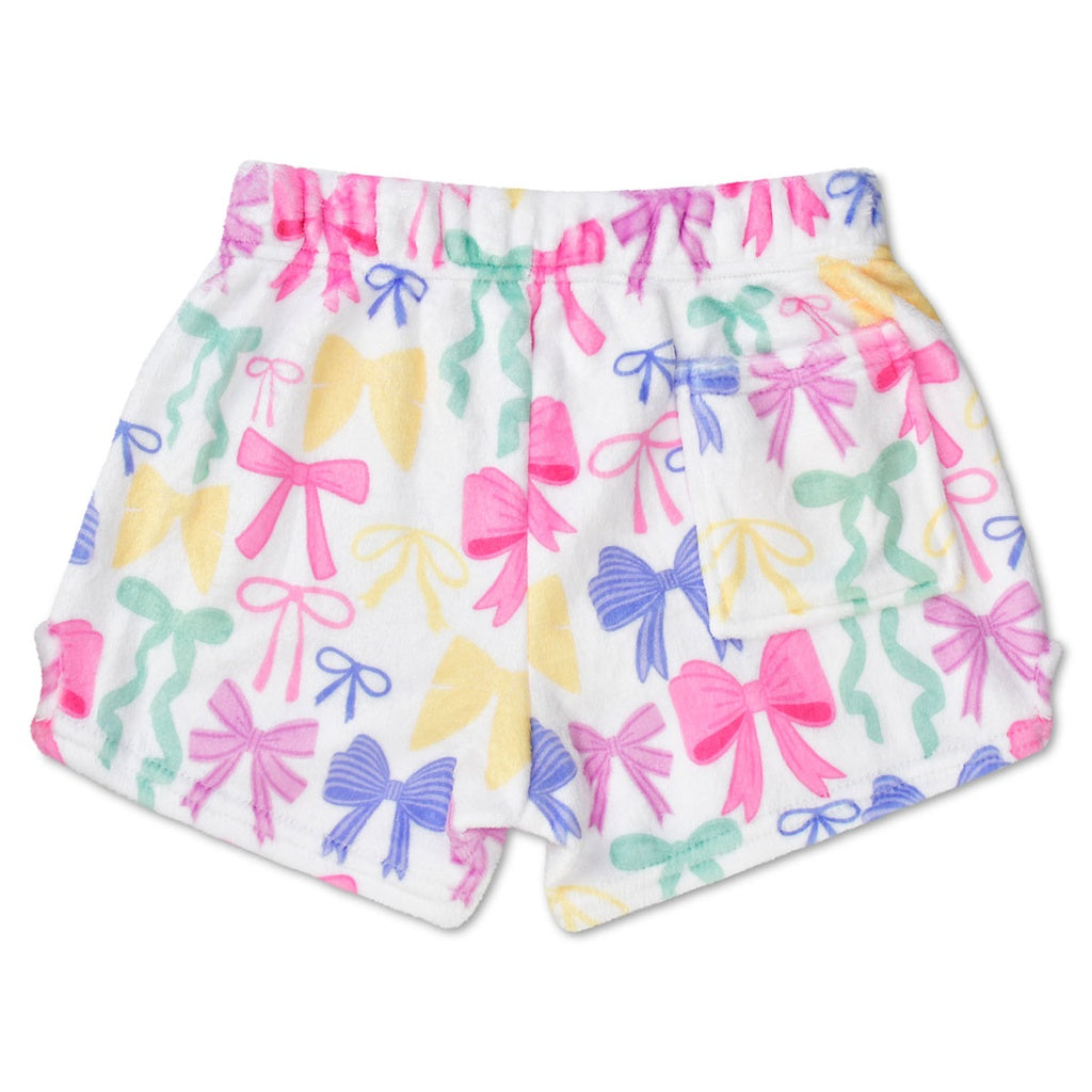 BP Pretty Bows Plush Shorts YXS (4-6)