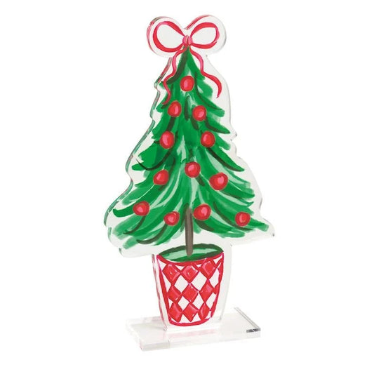Small Topiary Acrylic Sitter