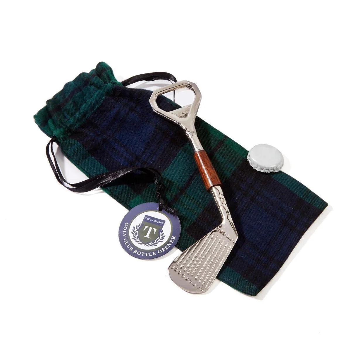 Golf Club Bottle Opener in Gift pouch