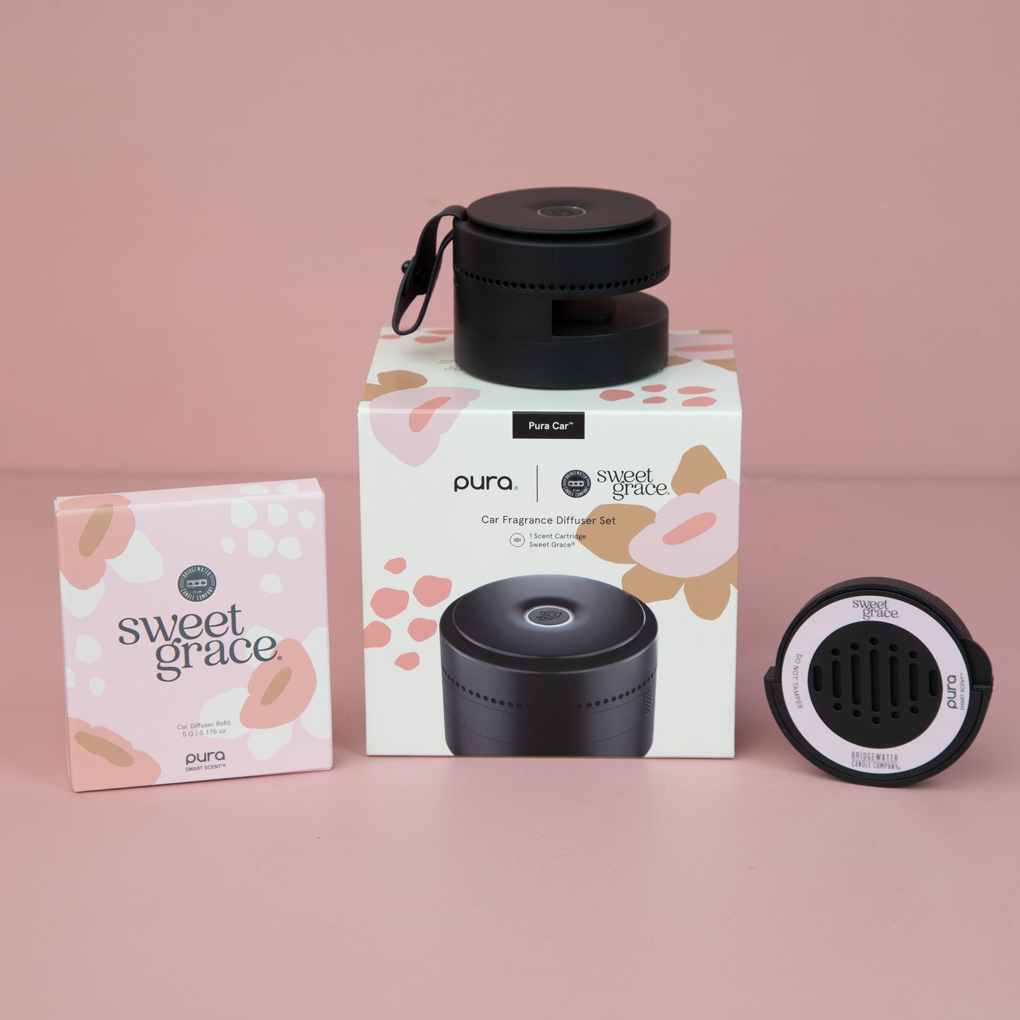 Pura car diffuser set