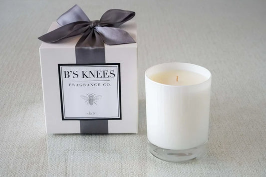 B’s Knees Candle-Slate