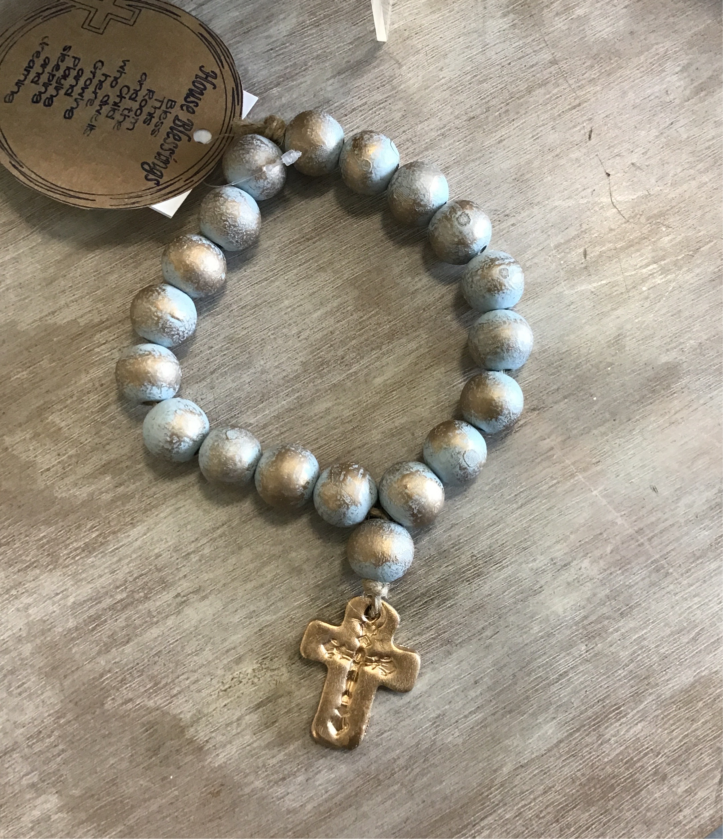 Baby Blue Blessing Beads