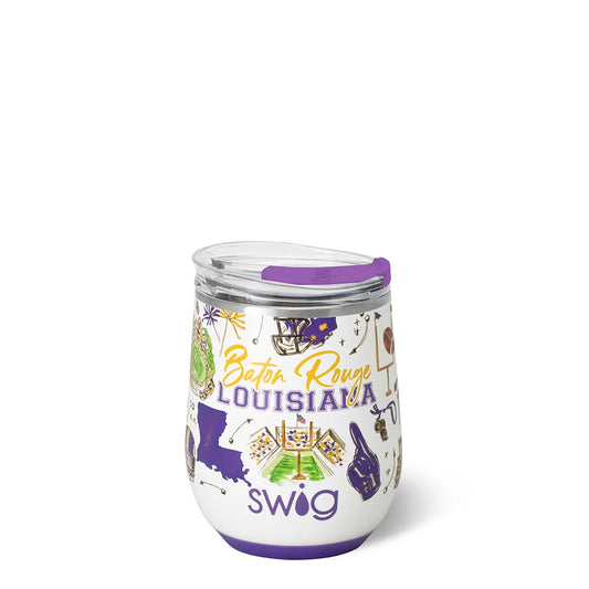 Tailgates in BR Stemless Wine Cup (12 oz)