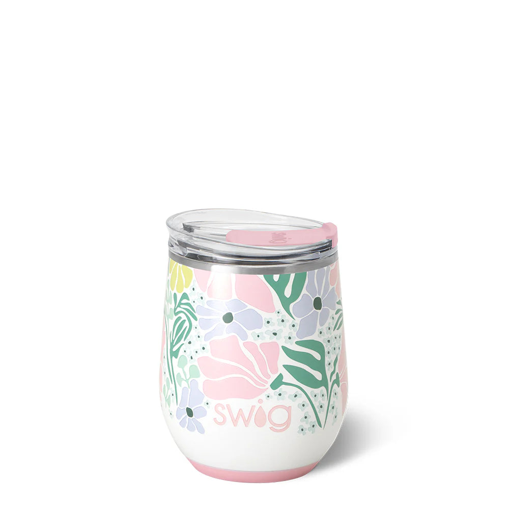 Garden Party Stemless wine cup 12oz