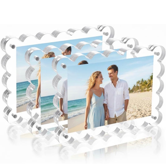 4x6 Scalloped Magnetic Pic Frame