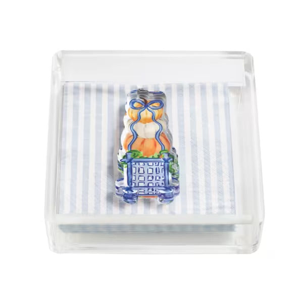 Stripe Topiary Napkin Holder