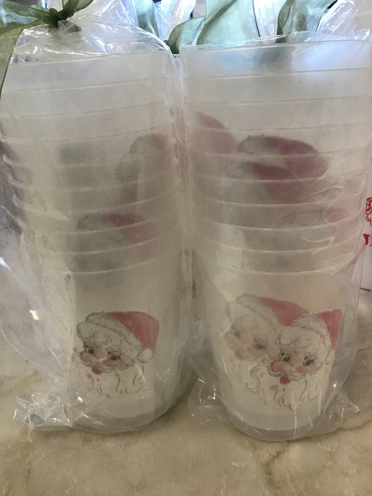 Santa Full Color Shatterproof Cups-KMK