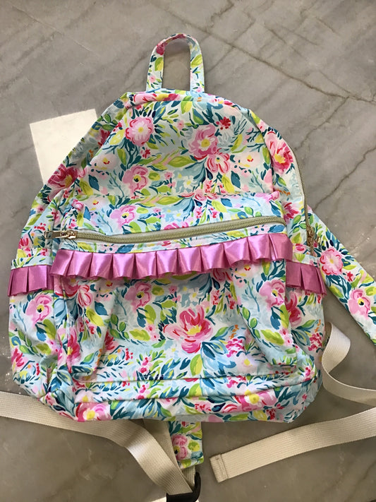 Small backpack (flower/pink)