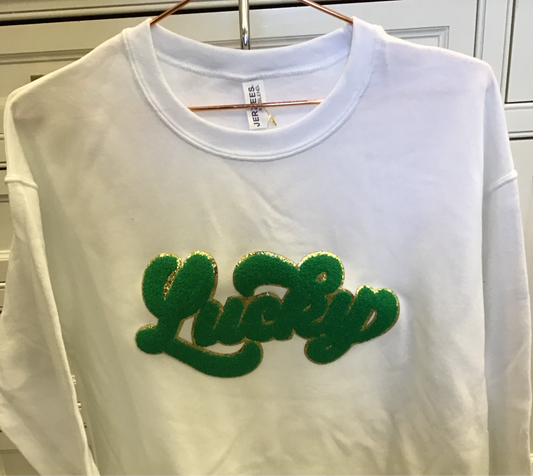 LPA Lucky Sweatshirt (white)