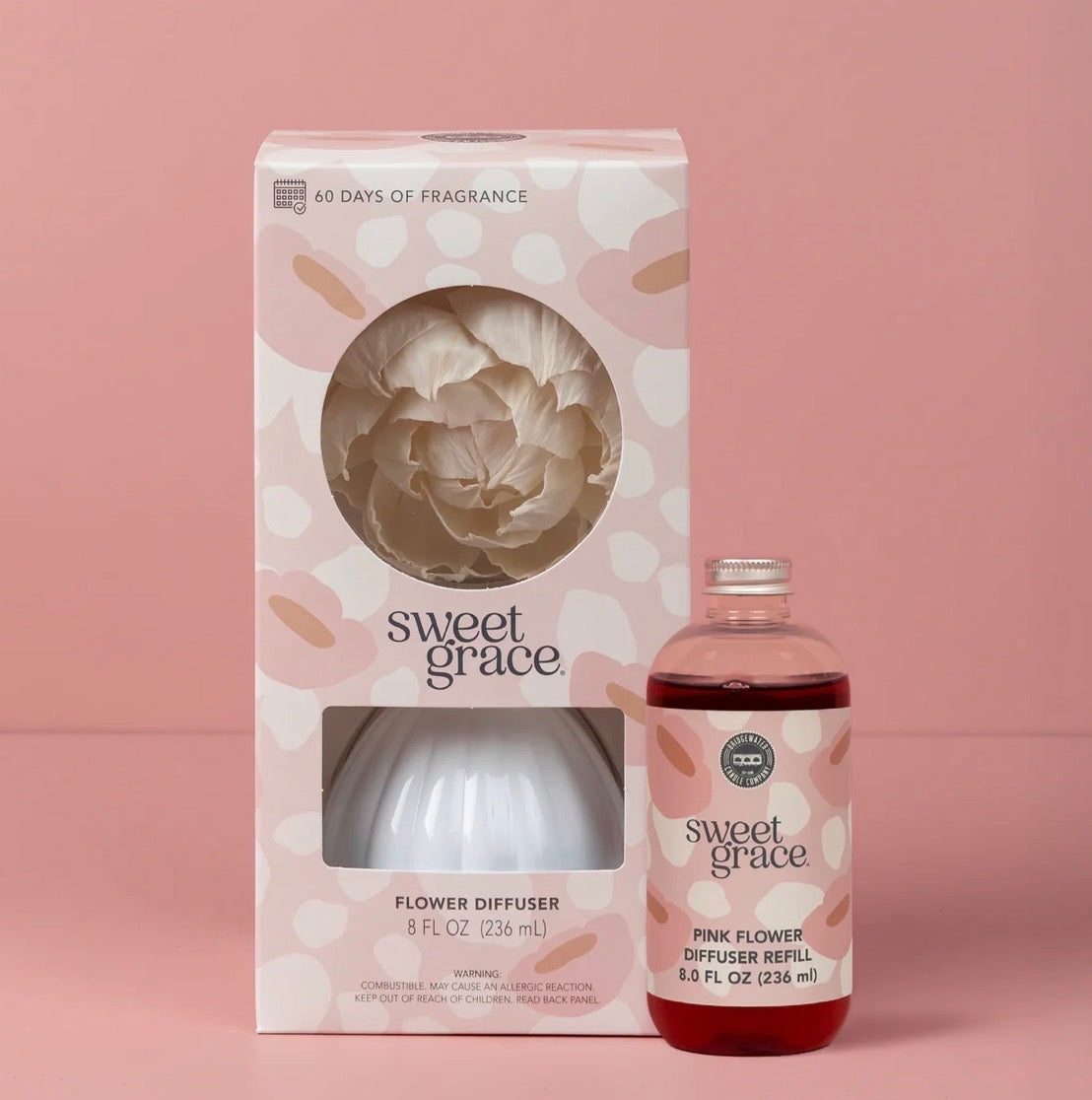 Sweet Grace Flower Diffuser Refill Pink Dye
