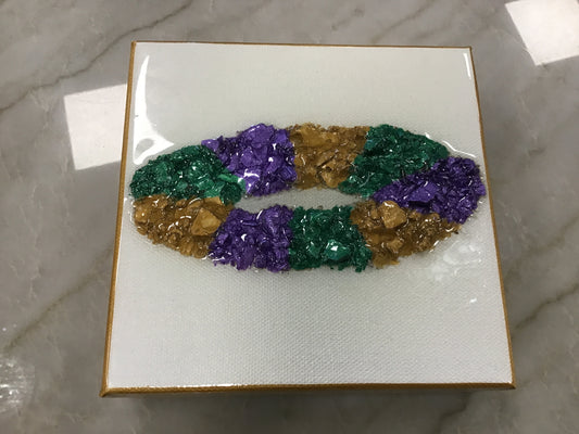 JPNA 6x6 King Cake Crushed Oyster
