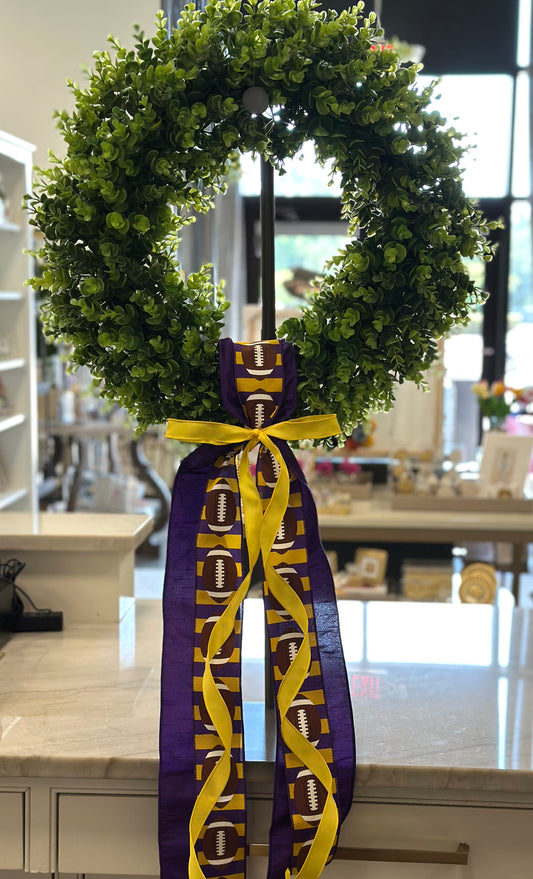 Wreath Sash - LSU