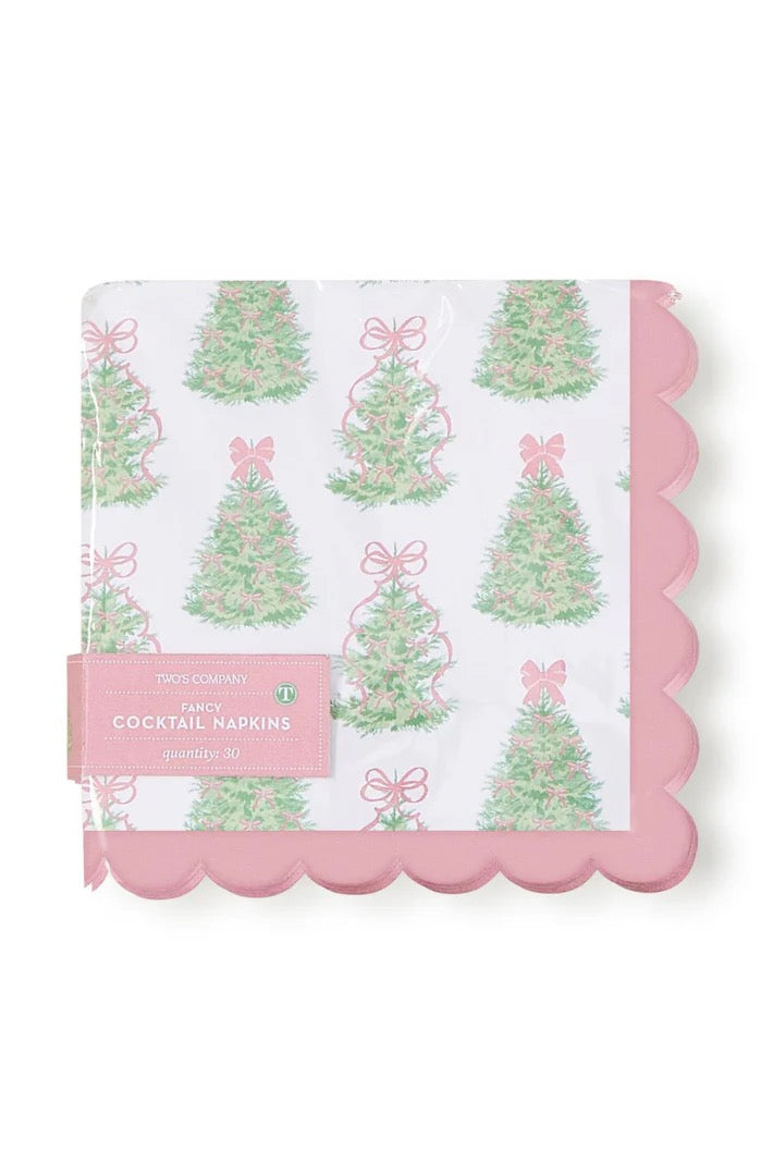 Fancy and Festive Cocktail Napkin