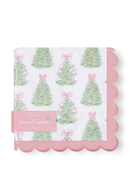 Fancy and Festive Cocktail Napkin