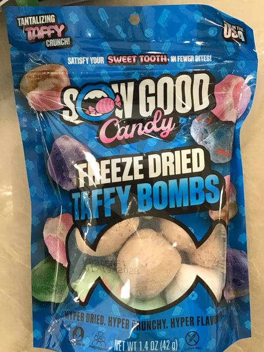 Freeze Dried Taffy Bombs
