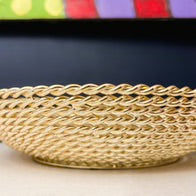 Gold Rope Bowl