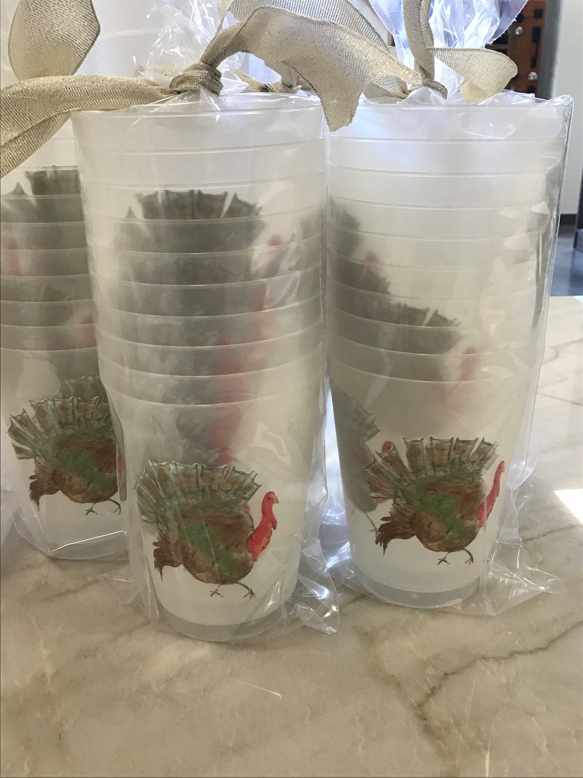 Turkey Full Color Shatterproof Cups-KMK