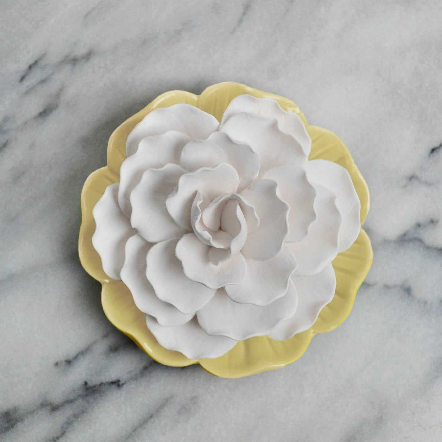 Sunshine Plate - Ceramic Flower Diffuser