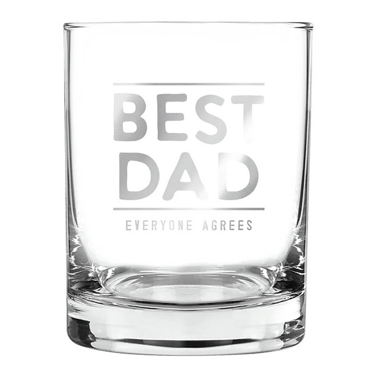 DOF Rocks Glass - Best Dad