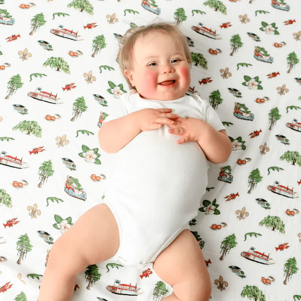 Louisiana Baby Swaddle