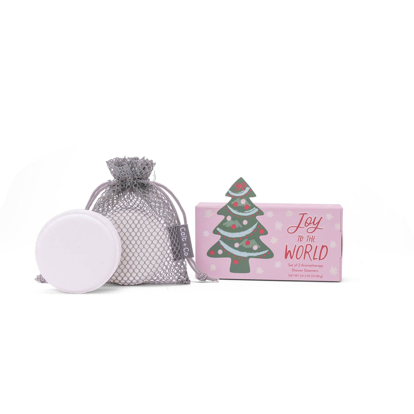 Christmas Tree Shower Steamer Gift Set - Joy to the World