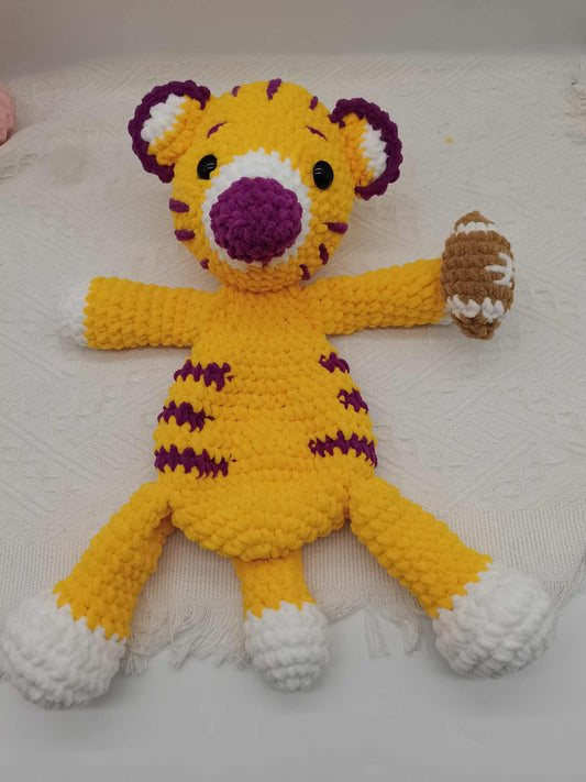 LSU Louisiana Geaux Tigers Lovey Baby Shower Gift