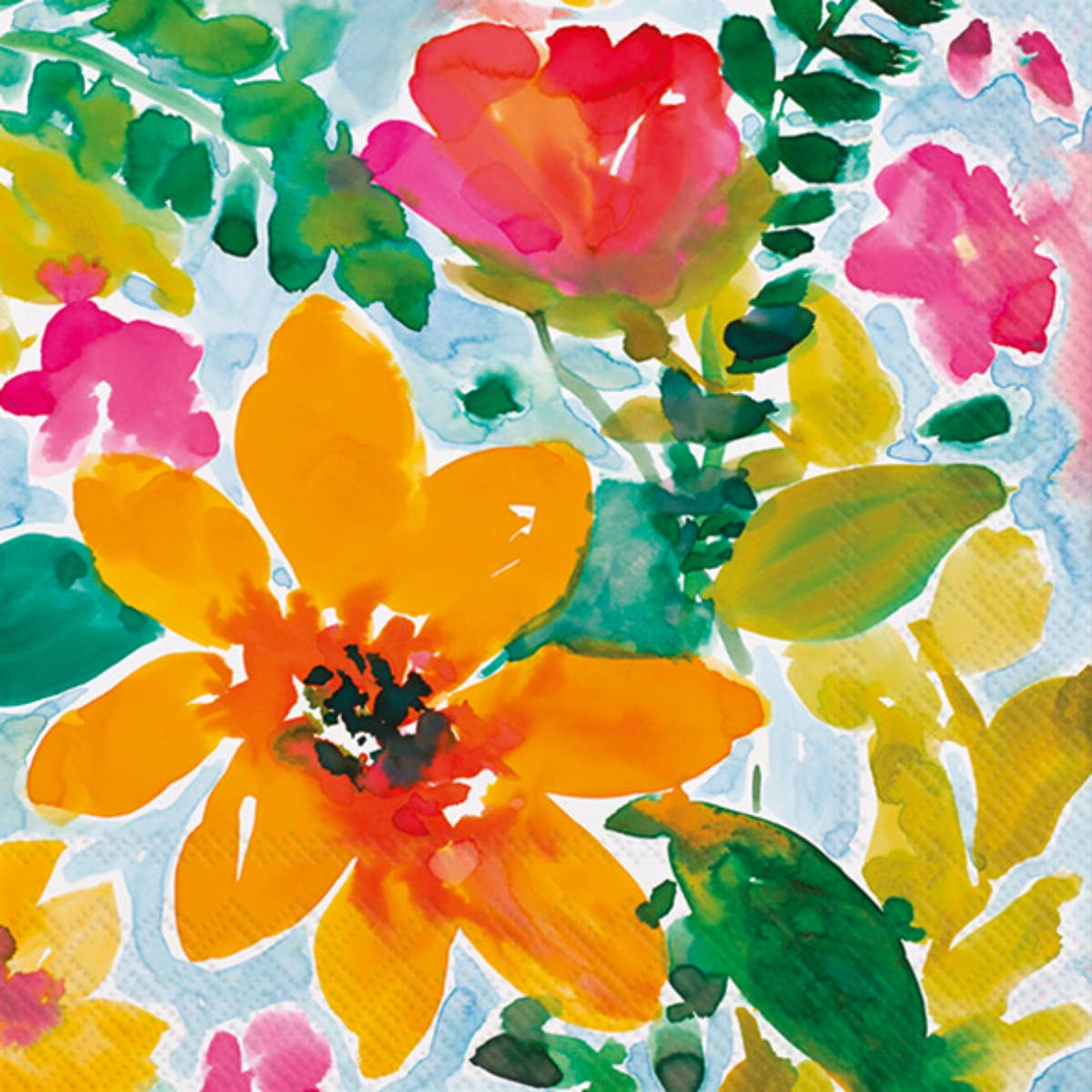 Paper Cocktail Napkins Pack of 20 Bright And Cheery