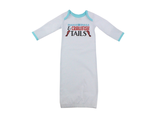 Crawfish Tails 0-3m Gown