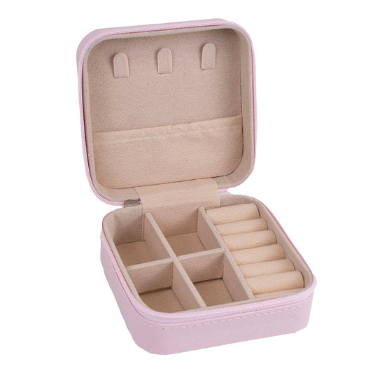 Sadie Jewelry Organizer   Light Pink   3.75x1.75x3.75