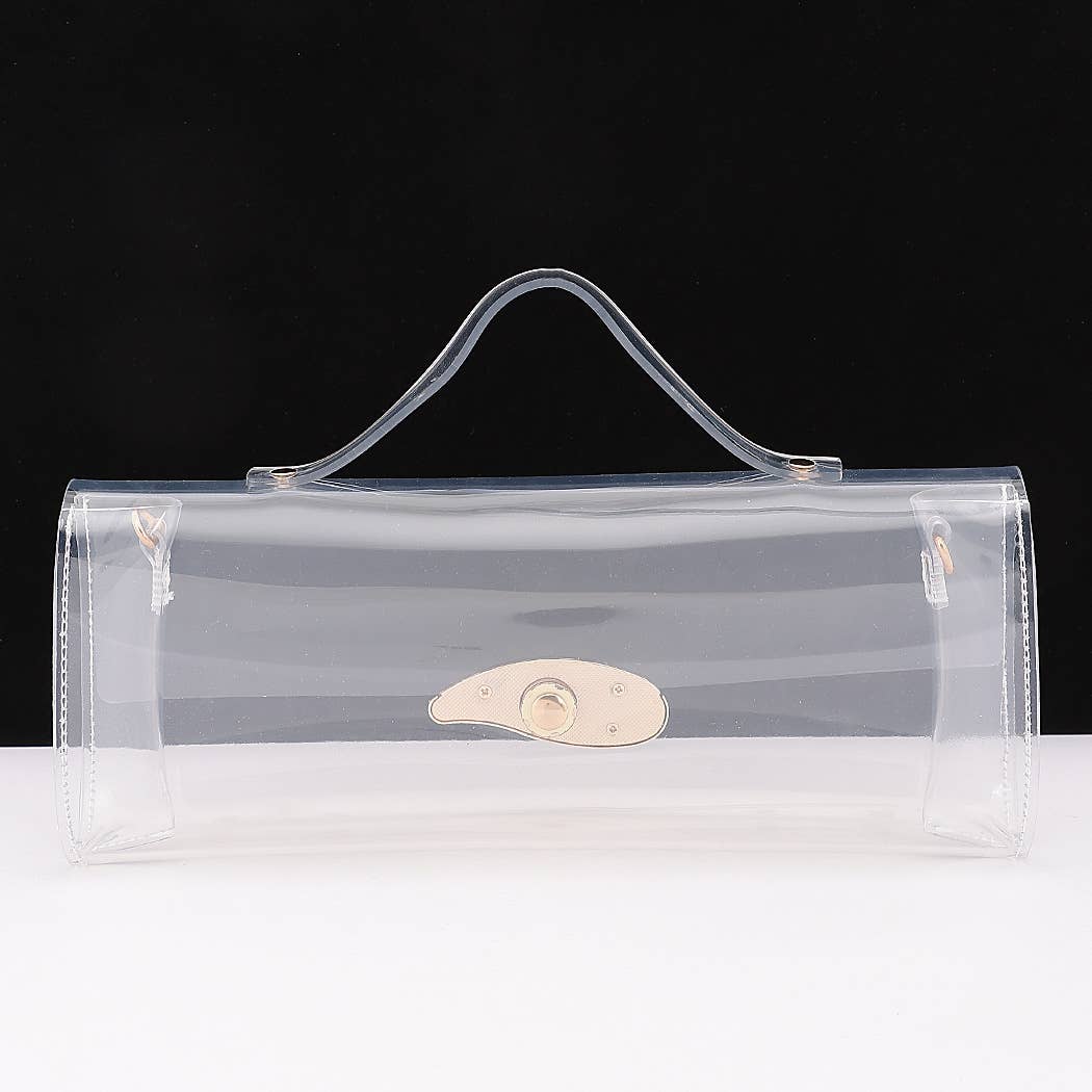 Transparent Top Handle Bag