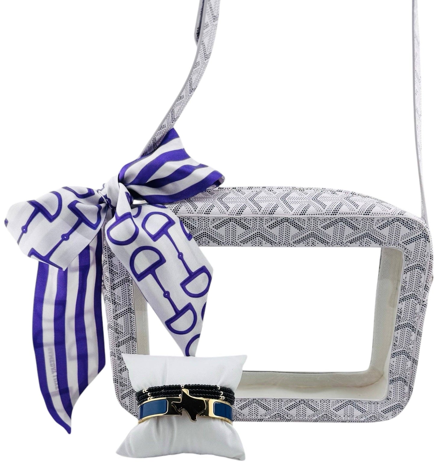 The Gameday Signature Scarf -Purple