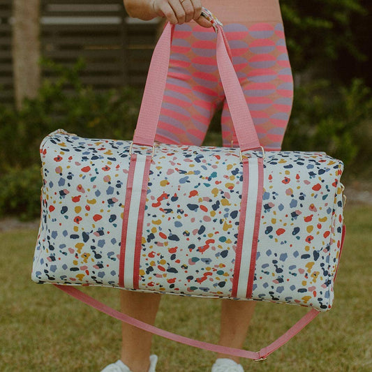 Confetti Print Weekender Bag