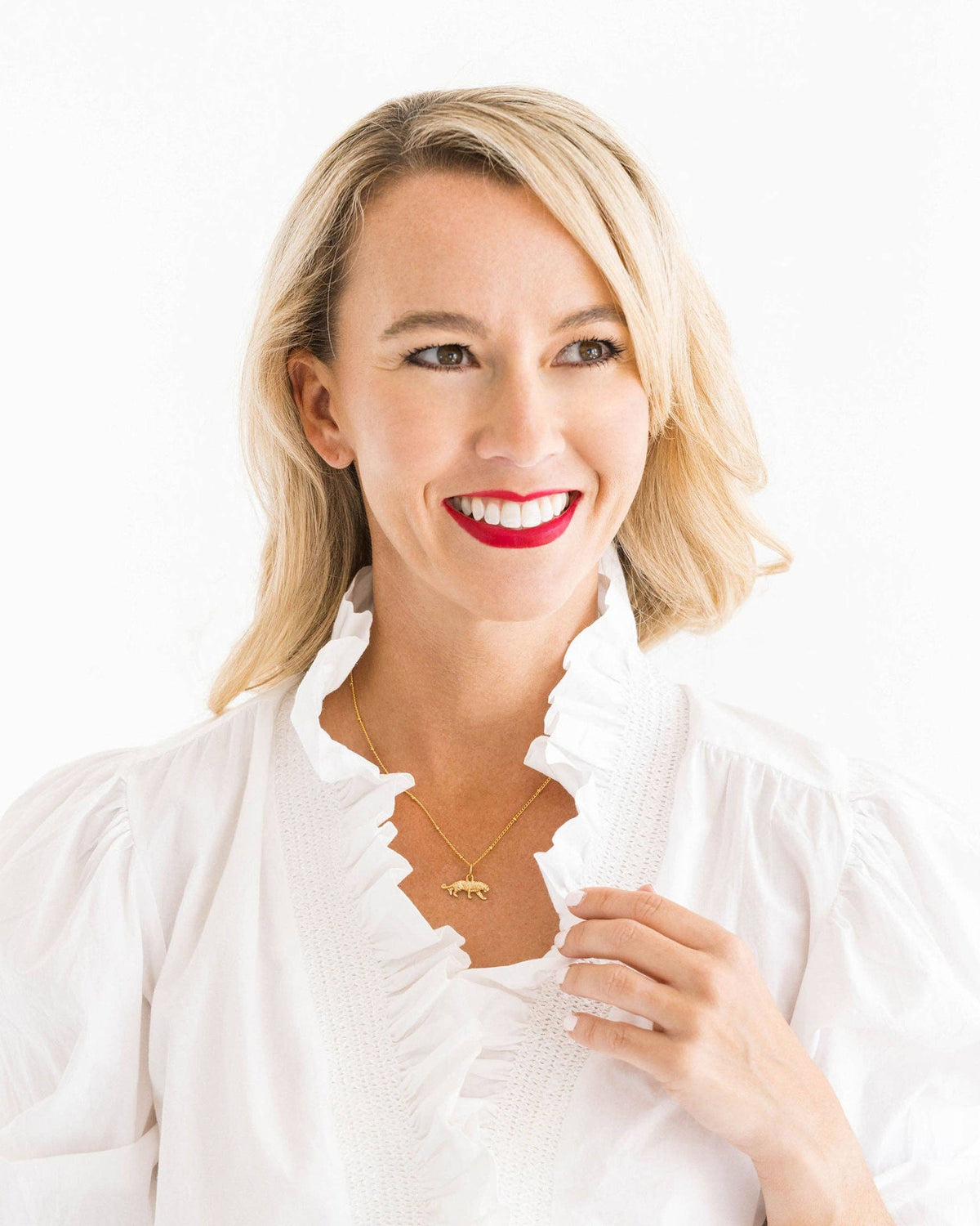 Dainty Tiger Necklace