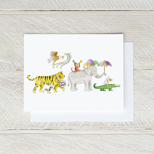 Zoo Band Note Card