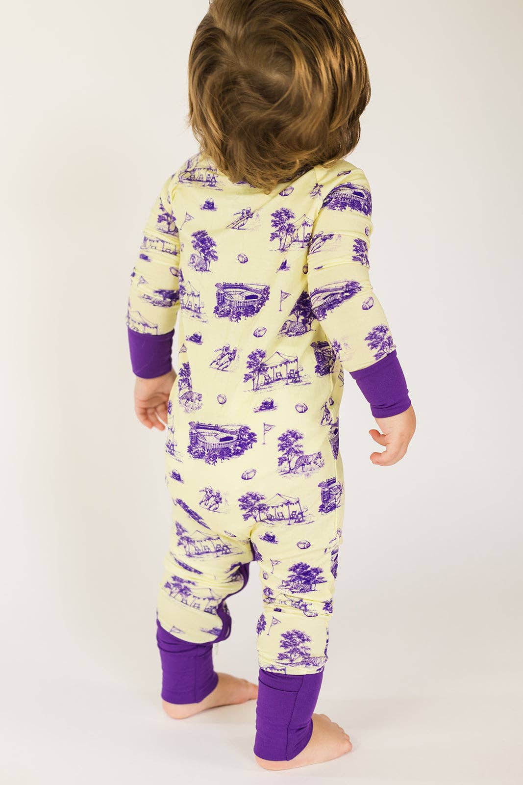 Tiger Toile Double Zipper Bamboo Sleeper