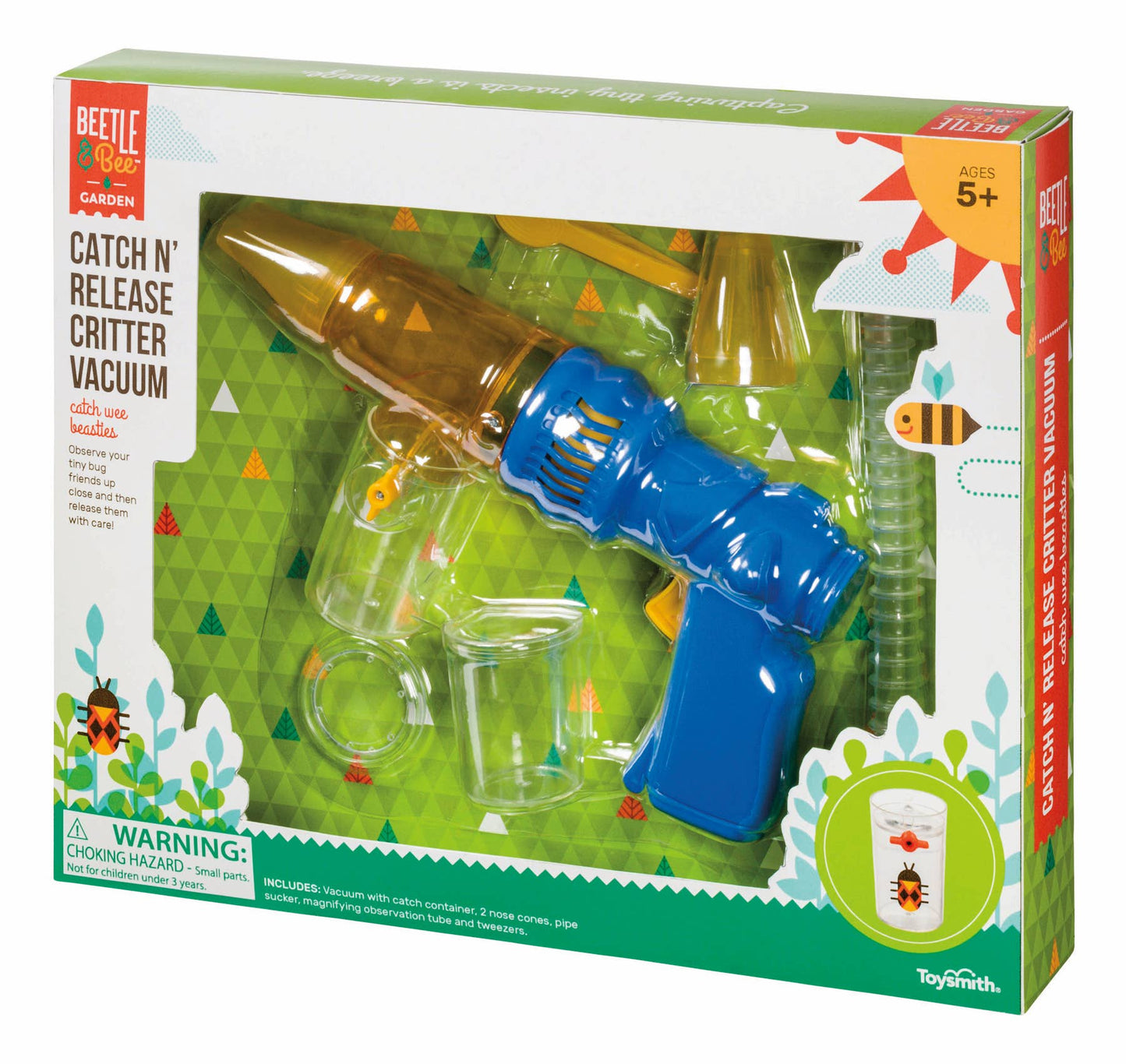 Beetle & Bee Bug Vacuum Set for Outdoor Play