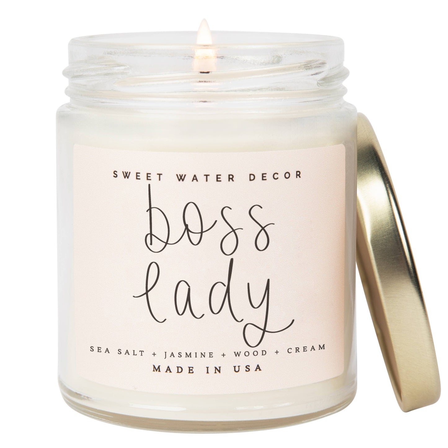 Boss Lady 9 oz Soy Candle - Home Decor & Gifts